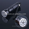 three color led flashlight,white uv and red laser light flashlight